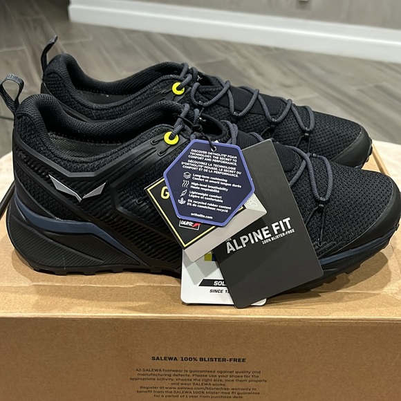 Salewa Men's Dropline Gtx black Size USM- 10.5 Euro-44 UK-9.5 - Picture 7 of 10